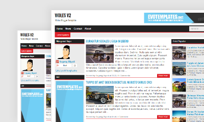 Woles v2 Blogger Template