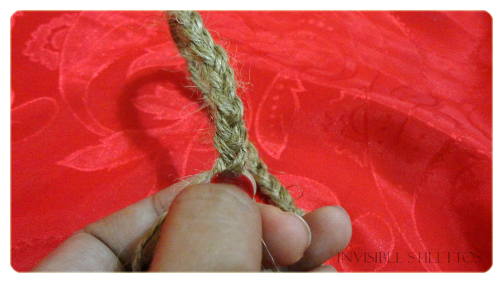 DIY Jute String Bottles INVISIBLE + STILETTOS