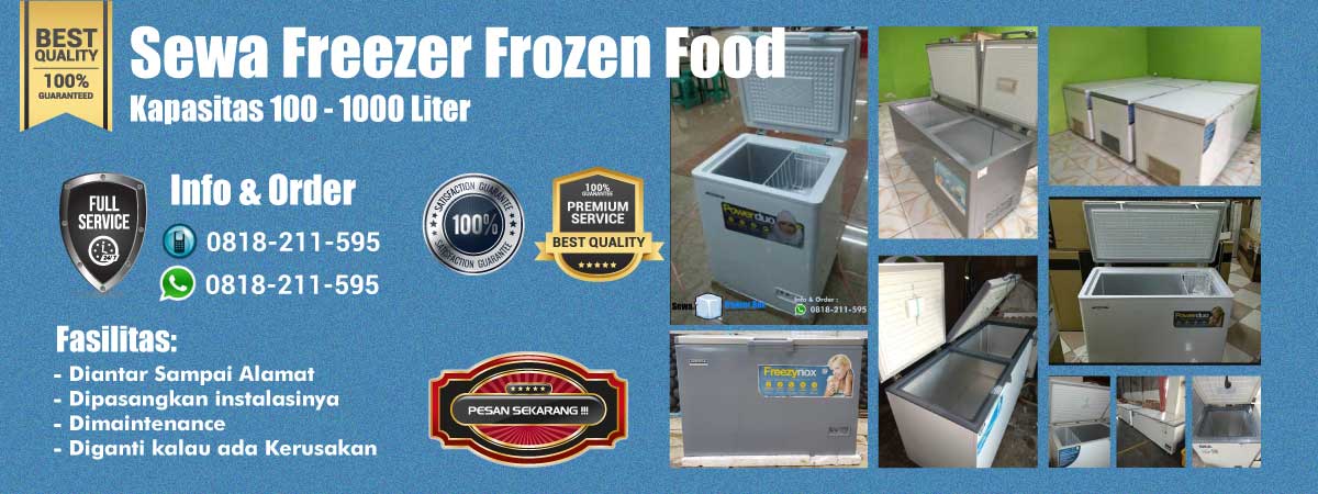 Penyewaan freezer frozen food di  Binangun Blitar