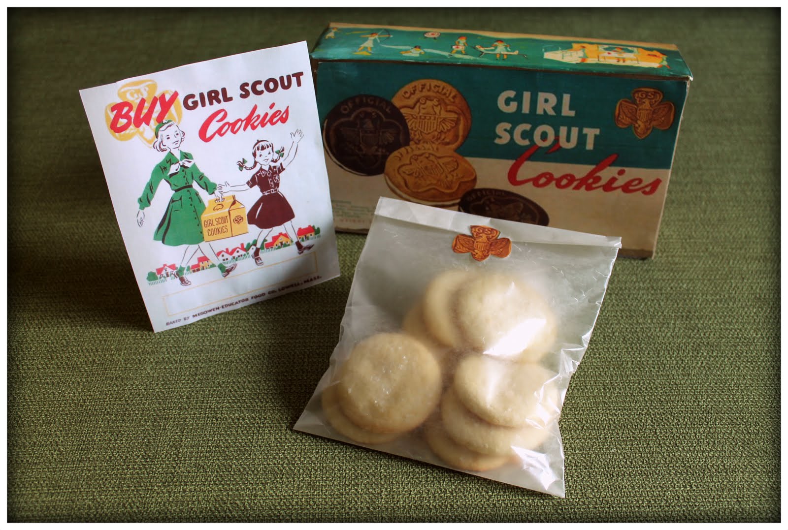 *my house is cuter than yours* Girl Scout Sugar Cookies 1925