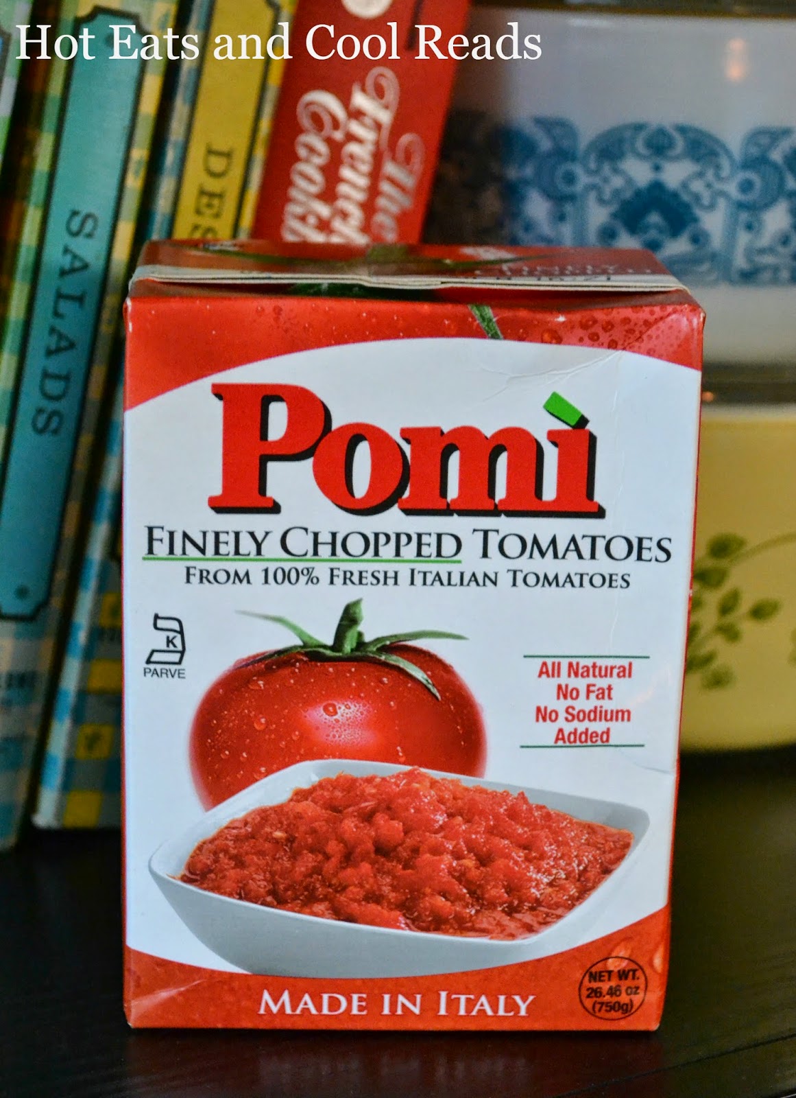 The reason why I love Pomi Tomatoes so much, they are made in Italy, 100% natural, and packaged in BPA free, stay fresh containers!