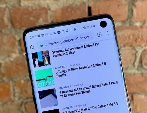معلومات تحديث أندرويد 10 لهواتف سامسونج جالاكسي في 2020
