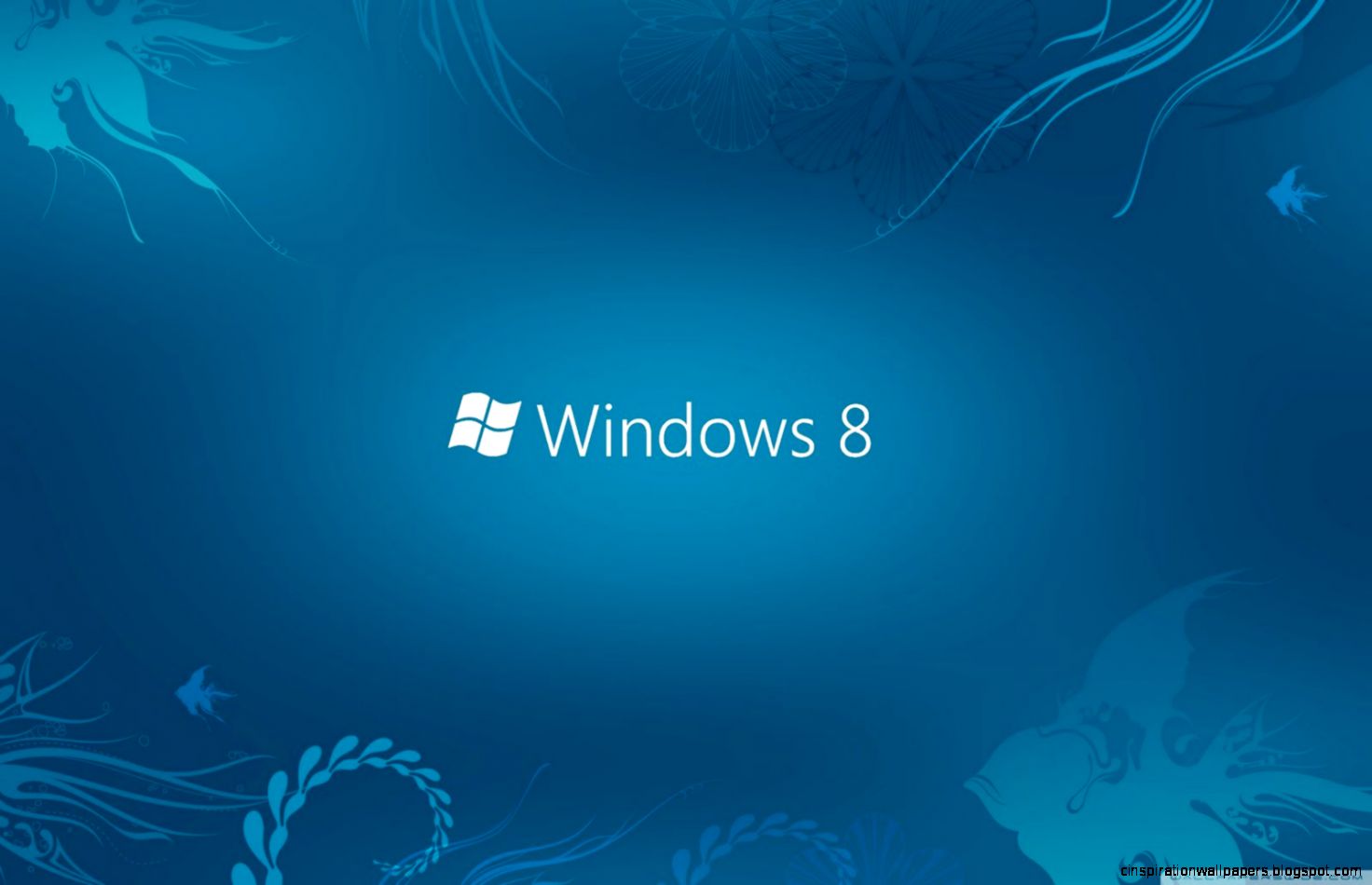 Windows 8 HD Wallpapers with Win8 Logo