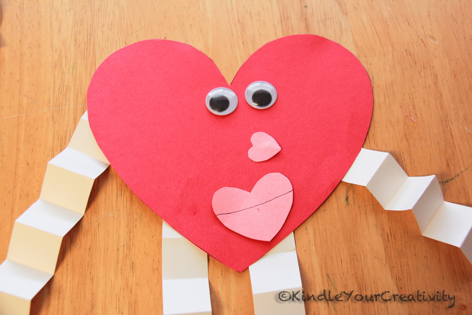 Kindle Your Creativity Heart Googly Eyes