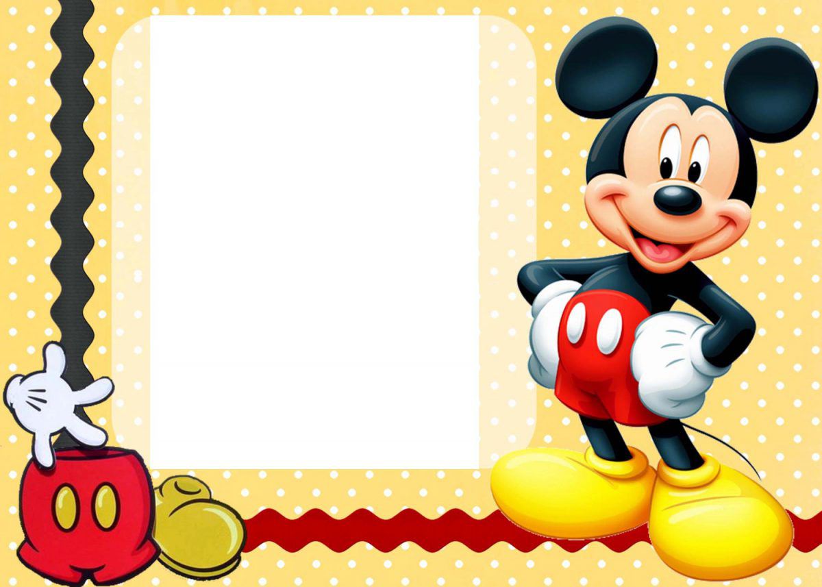 Free Mickey Mouse Printable Birthday Cards