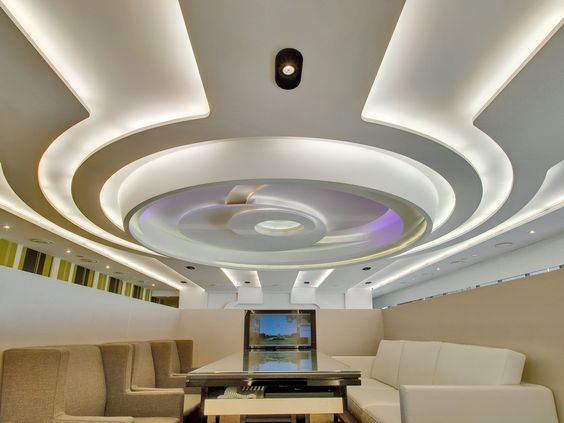 40 Latest Gypsum Board False Ceiling Designs With Led