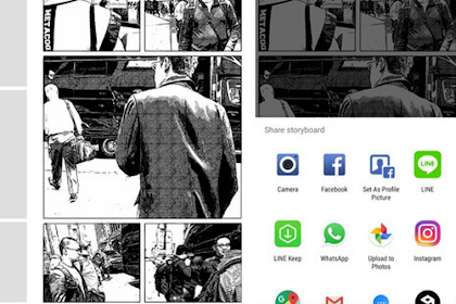 Storyboard, Applications From Google Edit Into Comics