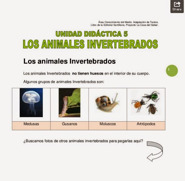 http://www.slideshare.net/janaquevedo/unidad-5-animales-invertebrados