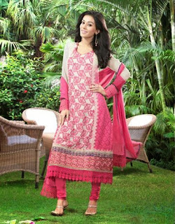 Amrita Rao's Pink Designer Suit