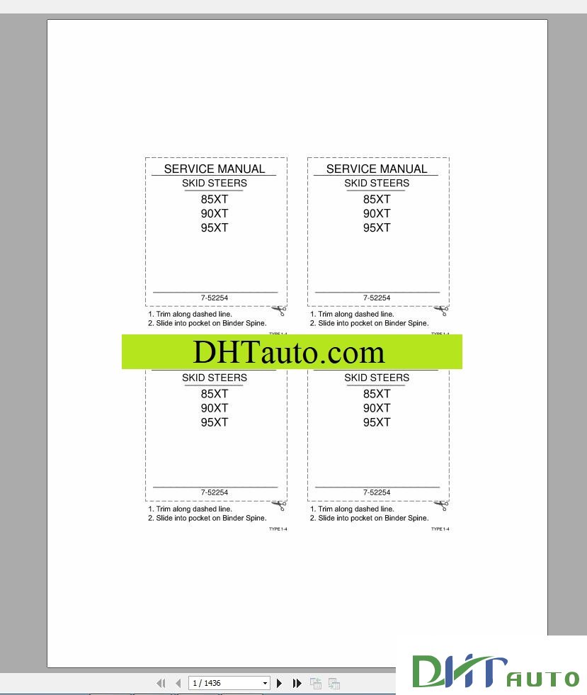 Case 430,440,440CT Repair Manual Case 430-440 Stik Steer Workshop Manual Case 435-445 Skid Steer Workshop Manual CASE 1845 - 1845S UNI- Loaders Parts