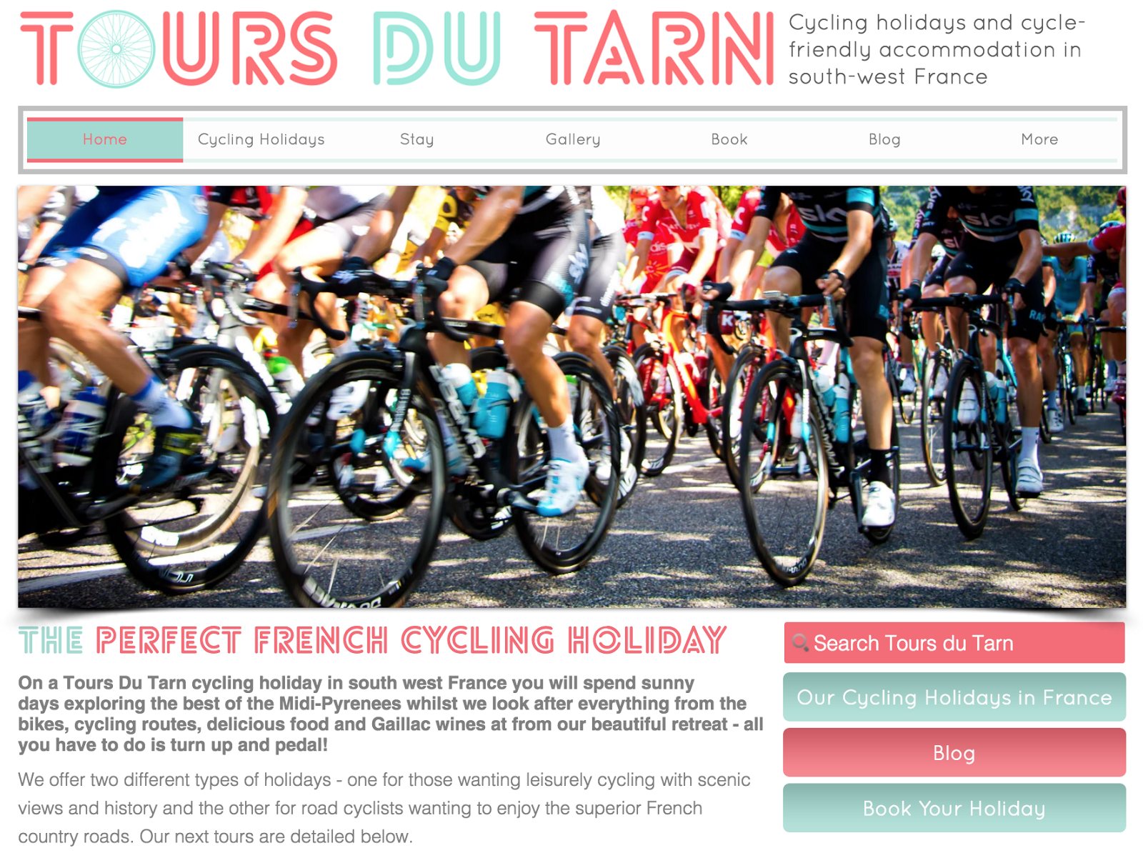 cycling holidays in november