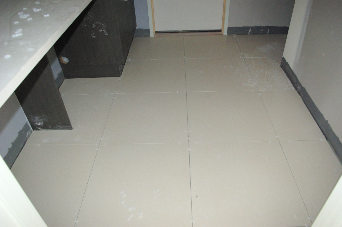Our Acreage Dream . . . DAY 89 Wet area floor tiles!