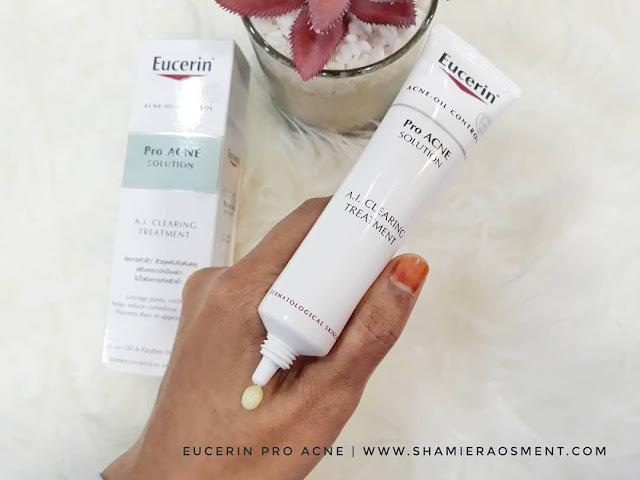 Eucerin Products, Eucerin ProACNE products, Eucerin ProAcne review, the results after using eucerin pro acne solution,