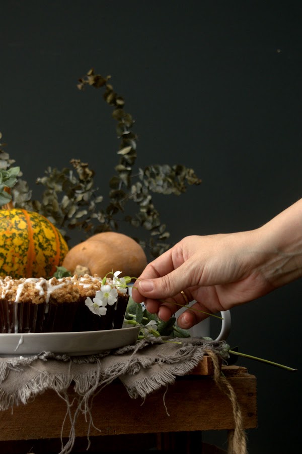 Top 10 Superalimentos: La Calabaza-Receta de Muffins de Calabaza con Streusel 