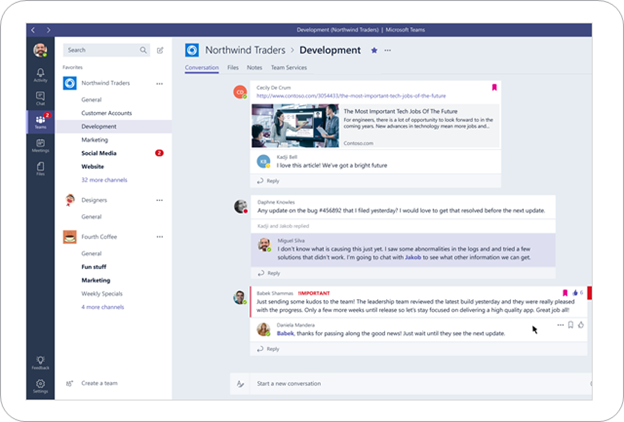 Introducing the new Microsoft Teams