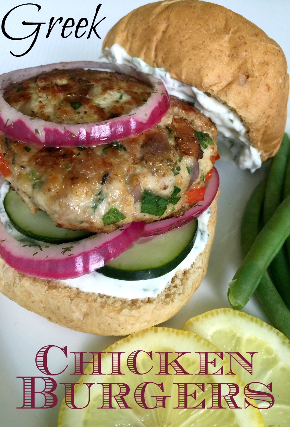 An Life Blog Greek Chicken Burgers So Good, Even