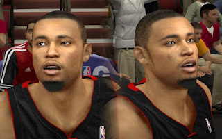 NBA 2K13 Rashard Lewis Cyber Face Patches