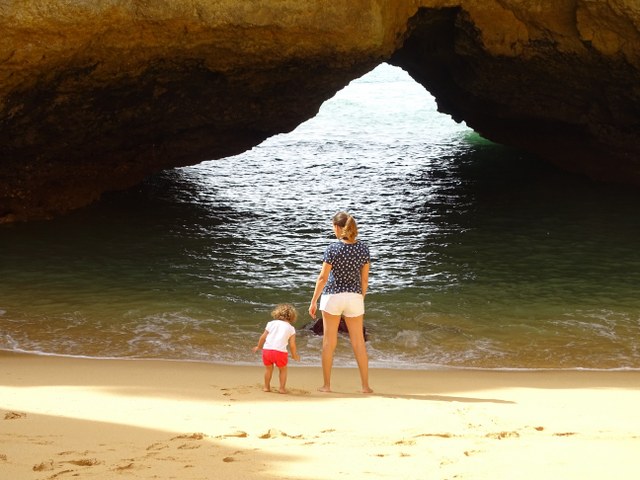 Cala Ponta Grande Algarve playa secreta 