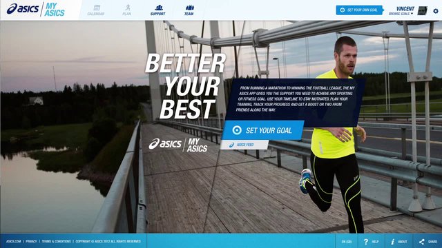 asics running app