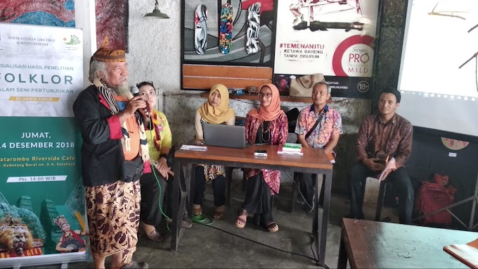 Dewan Kesenian Jawa Timur Sosialisasikan Folklor dalam Seni Pertunjukan