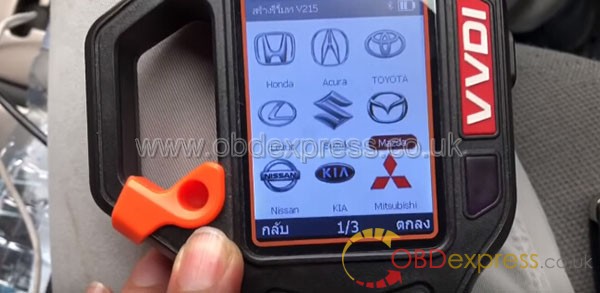 VVDI KEY TOOL Work with Mazda 323 Protege