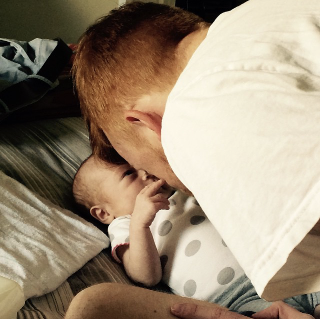 My husband goes out too much.