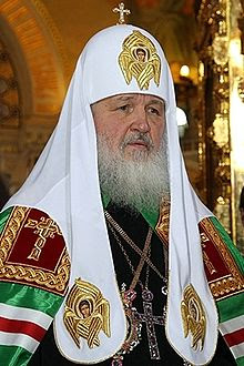 The leading religious leader is Patriarch Kirill of Moscow, Russia.