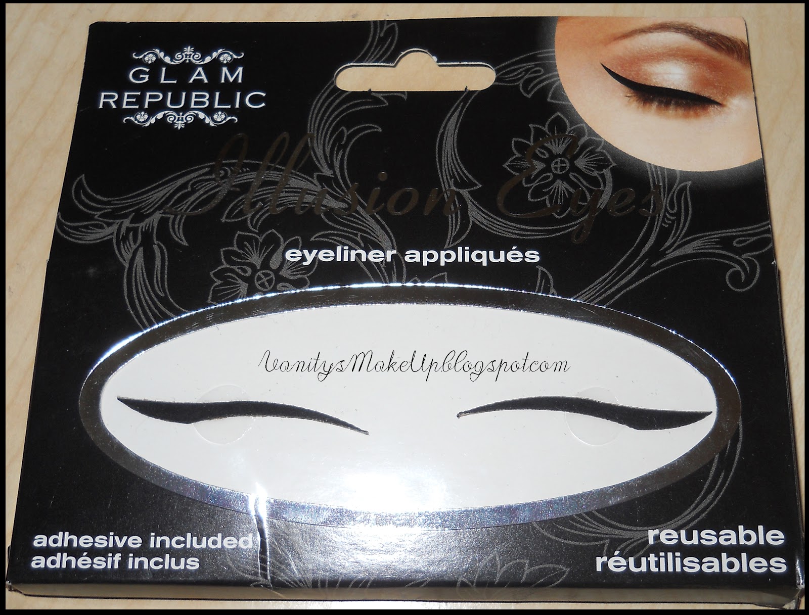 Vanity's Make Up Glam Republic " Eyeliner Adesivi" Swatches and Review