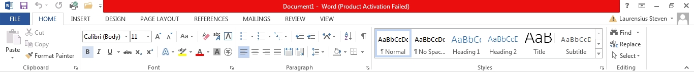 Cara Menebalkan Huruf di Microsoft Word ~ Tech.ina