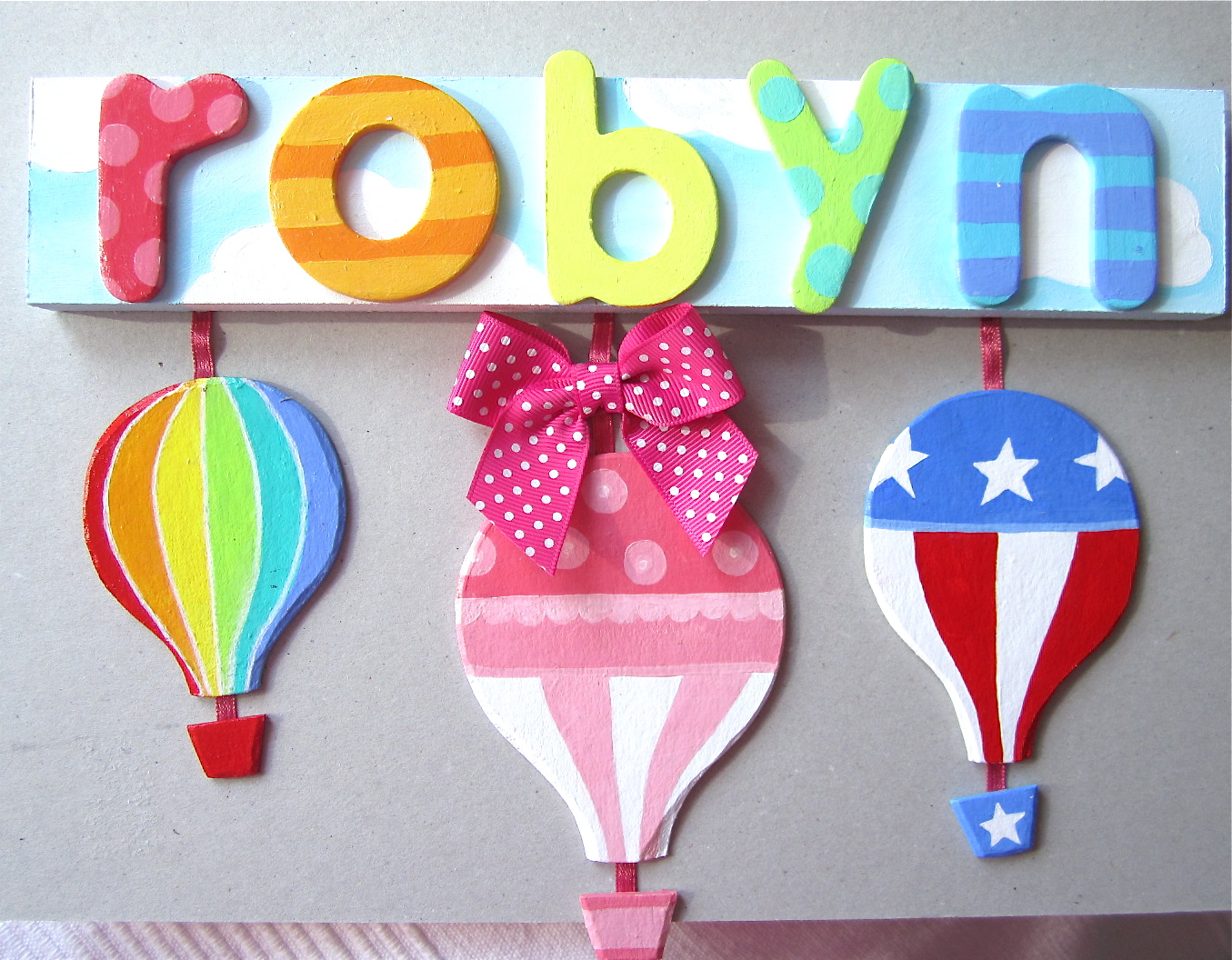 Little Miss Crafty: Hot Air Balloon crafts
