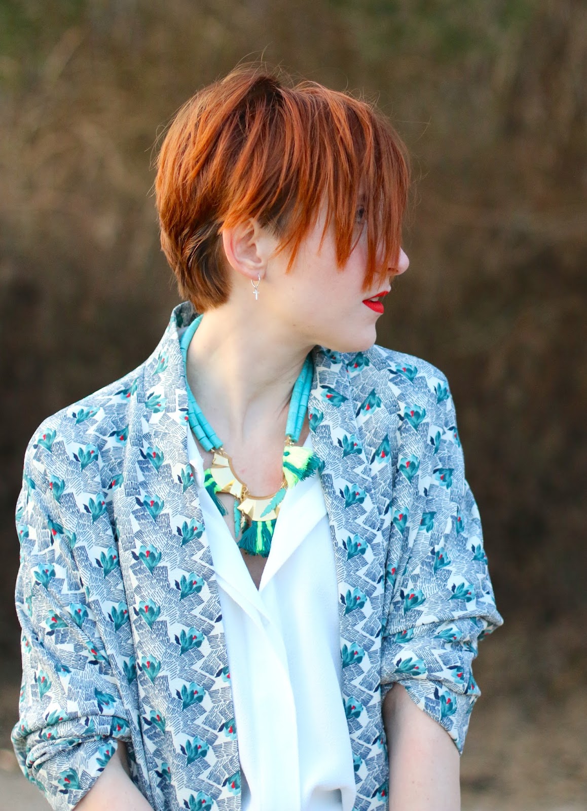 Le blazer imprim?� - Slanelle Style - Blog mode, voyage, musique, beaut?� - Paris