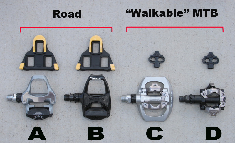 mtb clipless pedals and shoes