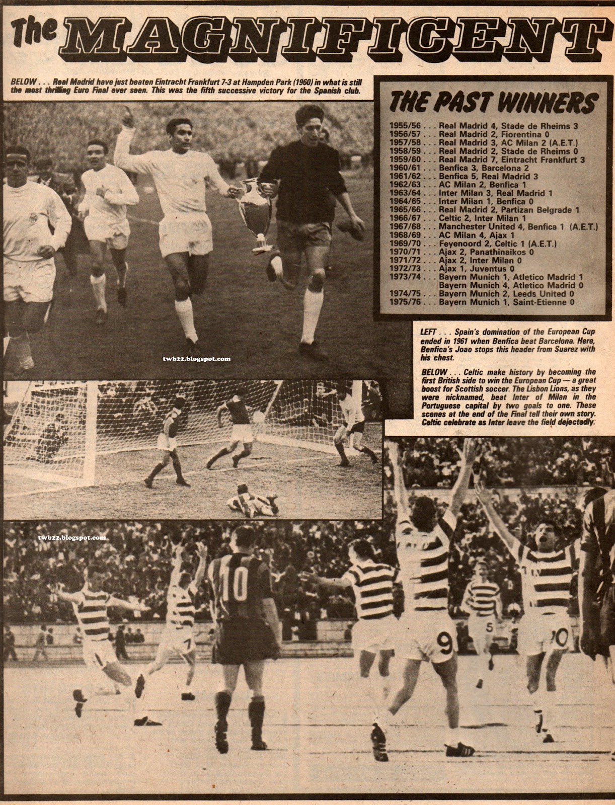 TWB22 Coupe des Clubs Champions 1977 1978 Liverpool Borussia