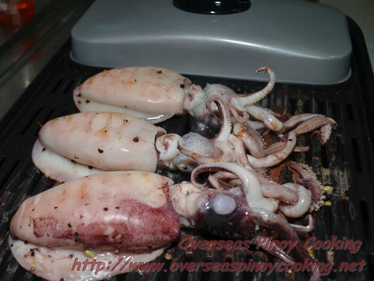 Salt and Pepper Grilled Squid