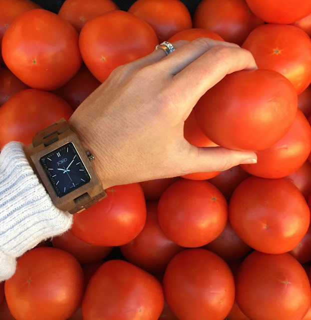 Farmers' Market Fashion with Jord Wood Watches | www.jacolynmurphy.com