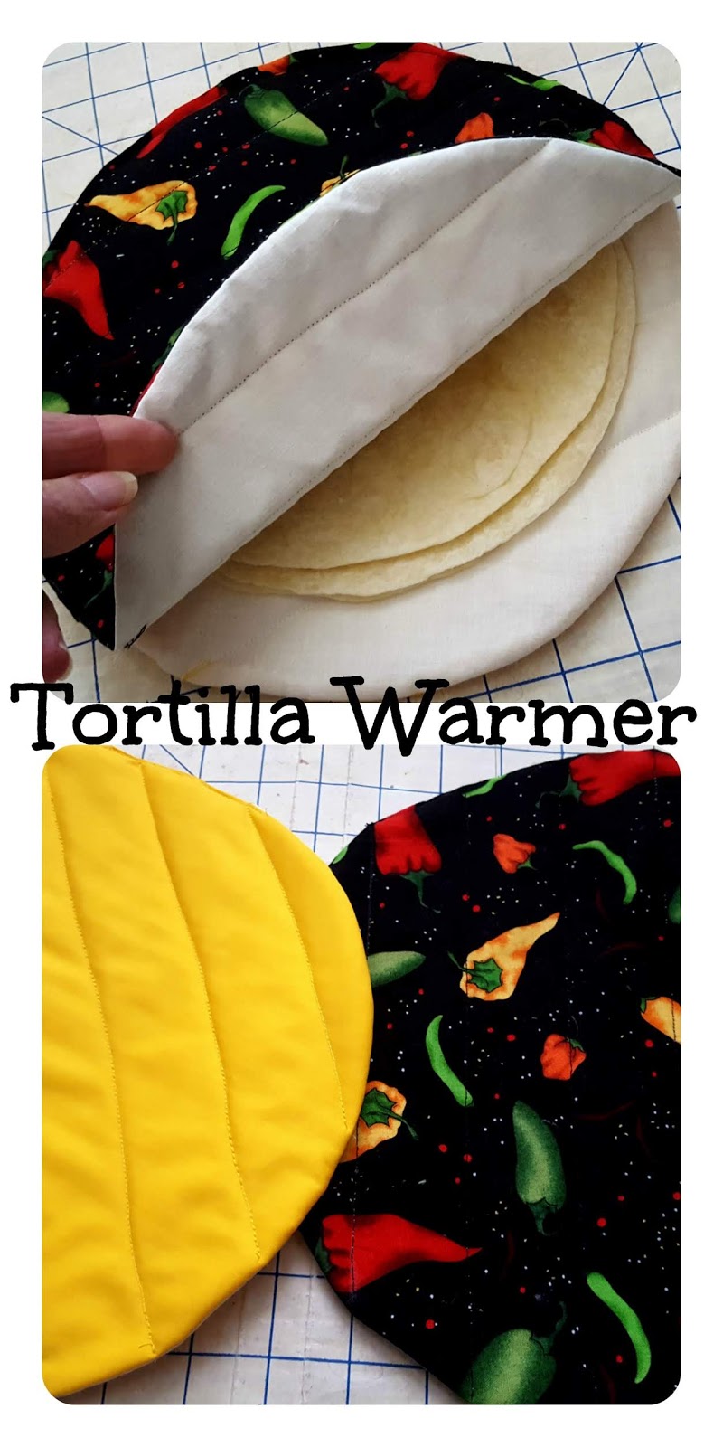 Tortilla Warmer Tutorial Created Homemade