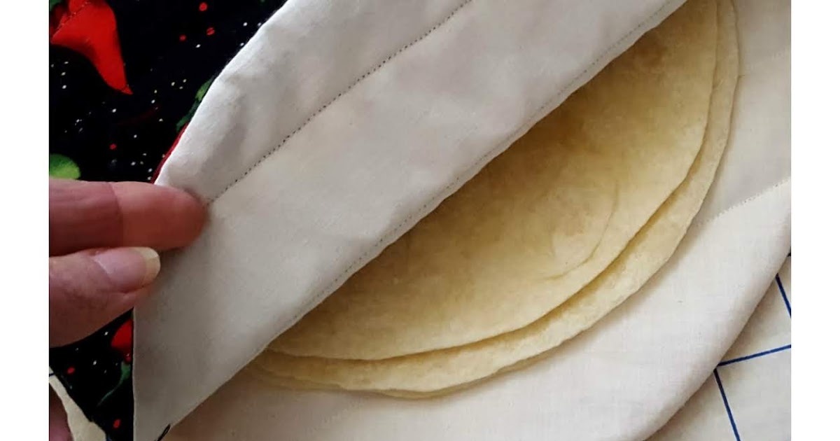 Tortilla Warmer Tutorial Created Homemade