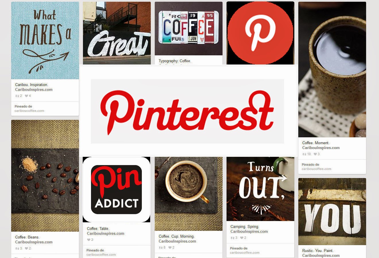 contar una historia con Pinterest