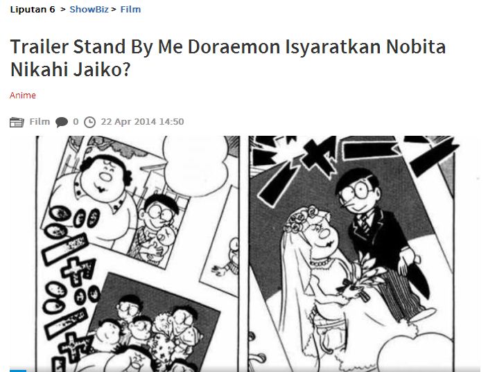 VIDEO: Episode Perpisahan Doraemon dengan Nobita  Stand 