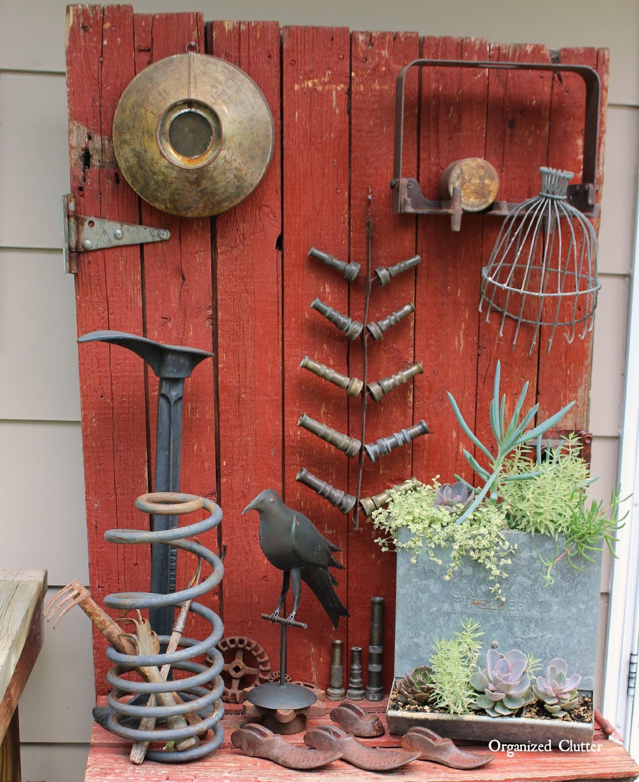 Dana's Fun Outdoor Junk Decor & Gardens Organized Clutter