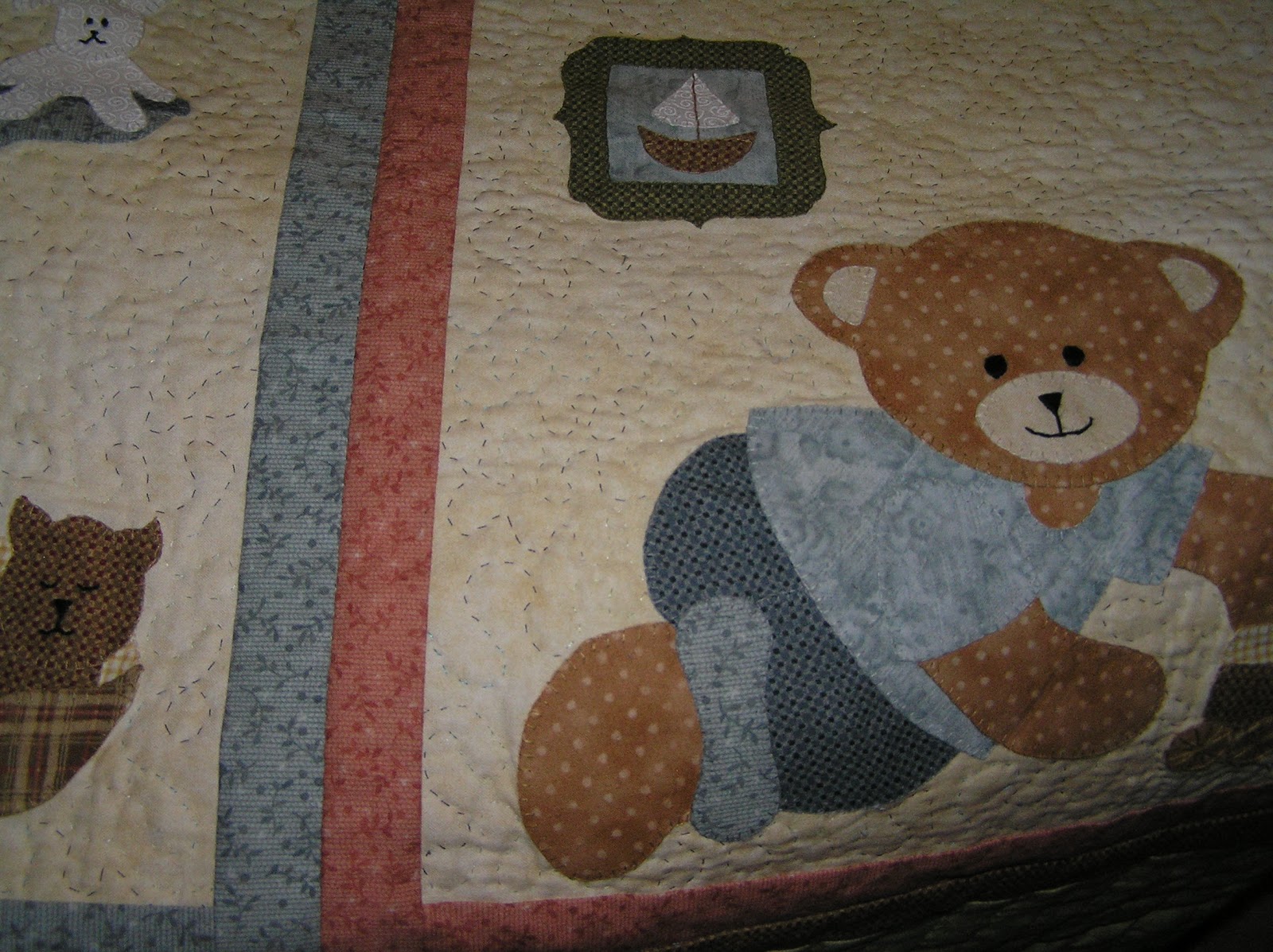 Tea Tree Quilter Teddy Bear Quilt