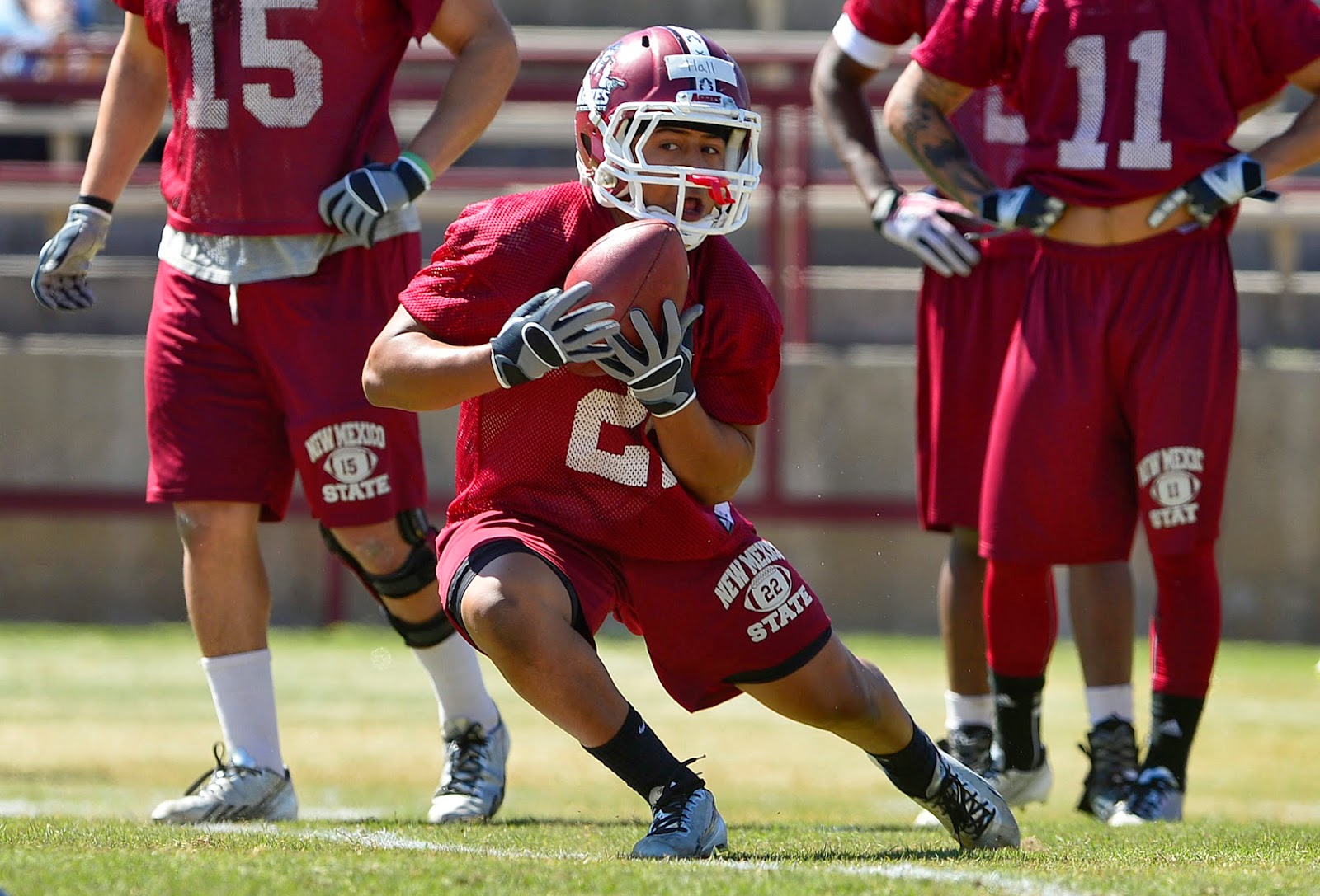 Cruces Sports Betancourt out of spring drills; other Aggie football