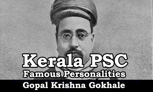 Famous Personalities - Gopal Krishna Gokhale (1866-1915)