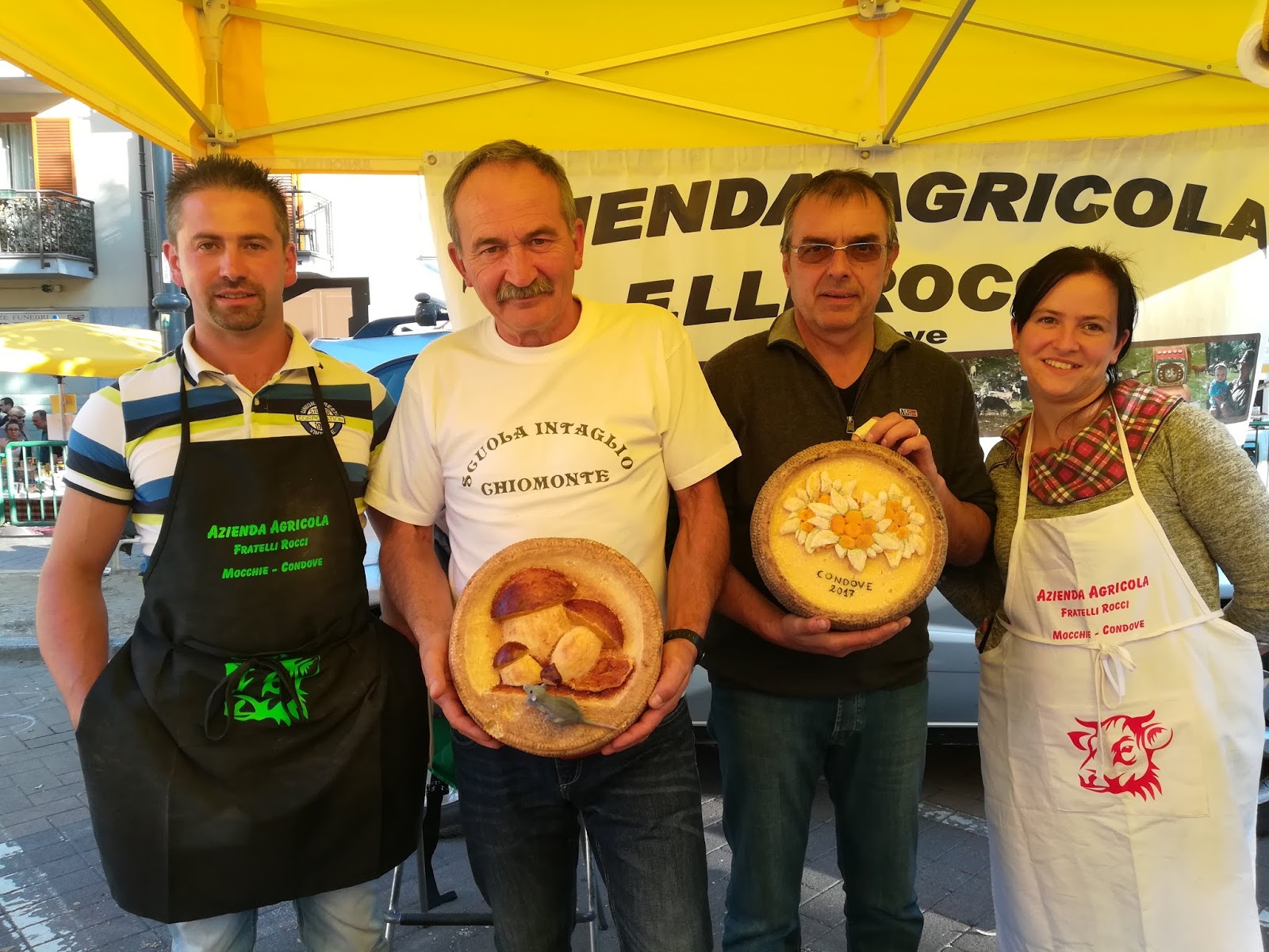 Fiera della Toma di Condove: In Piazza gli intagliatori del legno e