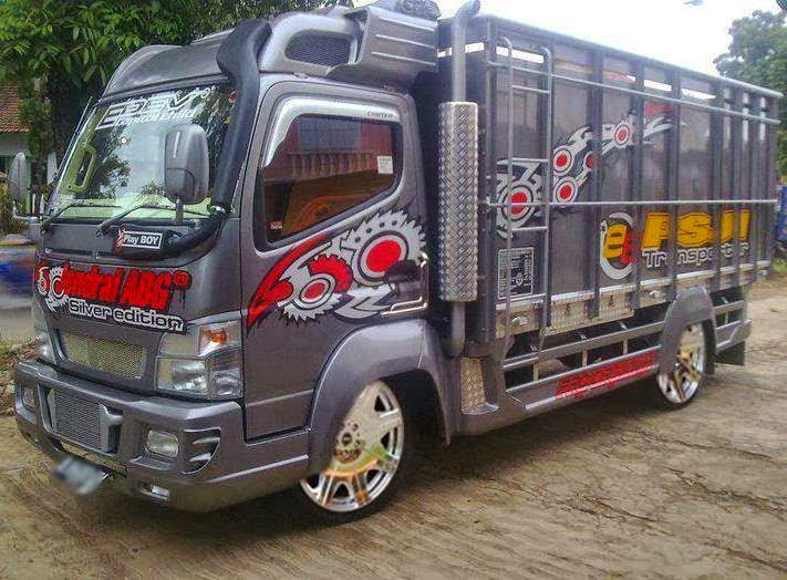 Top Baru Modif Truck, Truk Oleng