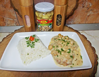 Cotlet de porc Stroganoff