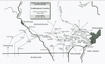 Map of the Week: The Pennsylvania Underground Railroad