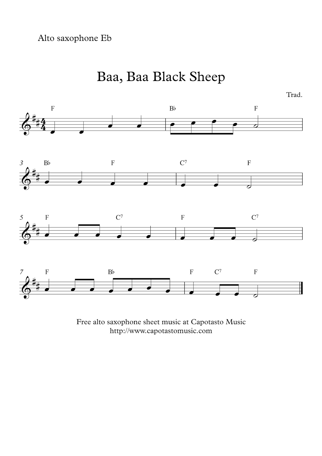 Free Printable Sheet Music Free Printable Sheet Music