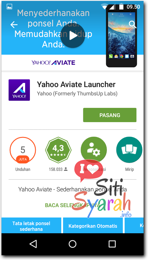 mempercantik tampilan android