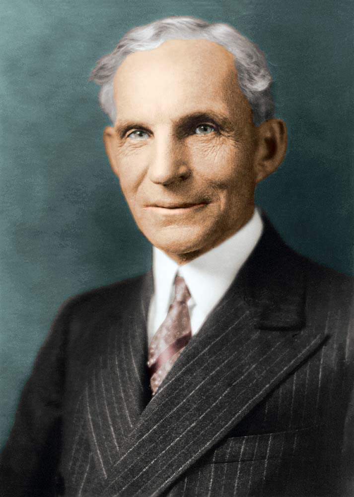 Any man who thinks he can be happy henry ford